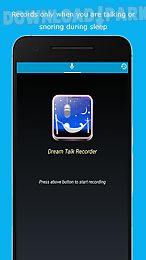 dream talk recorder