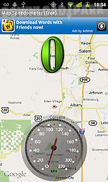 map speedometer