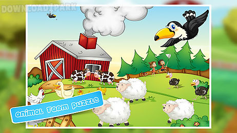 kids farm jigsaw puzzles 🐮