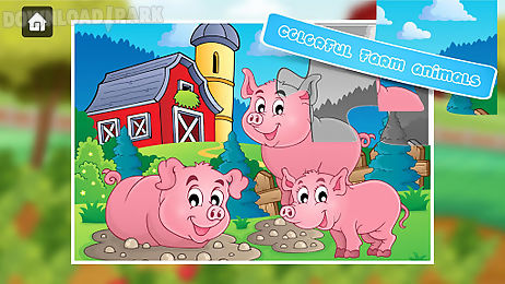 kids farm jigsaw puzzles 🐮