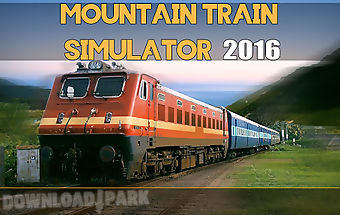 Mountain train simulator 2016