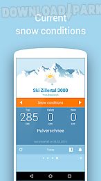 snow report ski app