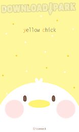 yellow chick go launcher theme