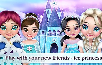 Ice princess doll house games