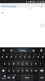 malay for go keyboard - emoji