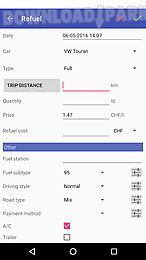 my cars (fuel logger++)