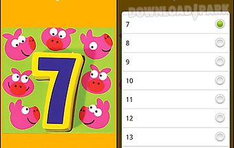Numbers for kids flashcards