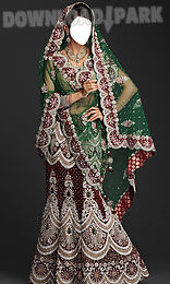 indian bridal dresses montage