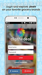 clip the deal shopping coupons