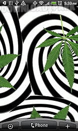 hypnotic weed live wallpaper
