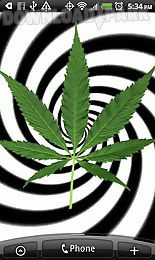 hypnotic weed live wallpaper