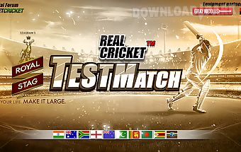 Real cricket™ test match