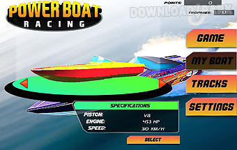 Super crazy powerboat racing3d