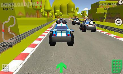 cartoon racing car games
