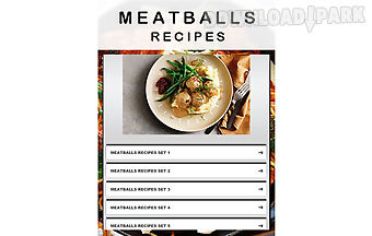 Meatballs recipes
