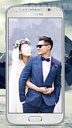 wedding couple photo montage