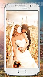 wedding couple photo montage