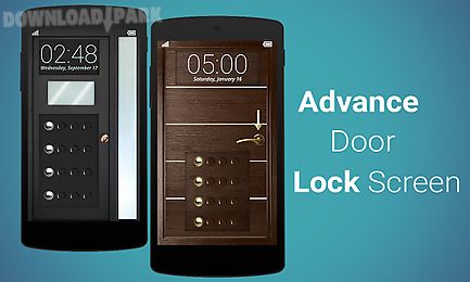 advance door lockscreen