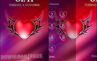 Password love phone lock