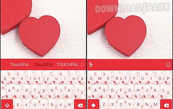 Touchpal simple love theme