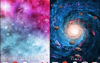 Galaxy live wallpaper hd