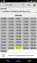 public bus timetable campinas