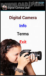 digital camera use