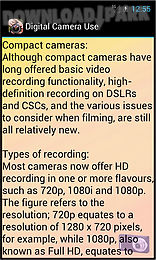 digital camera use