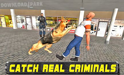 police dog ben crime chase