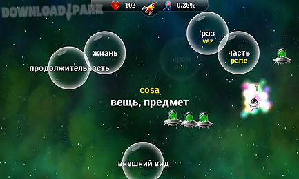 spanish words learning game for russians