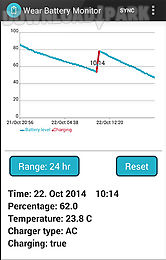 wear battery monitor alpha