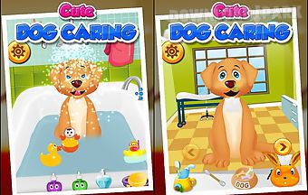 Cute dog caring - kids game
