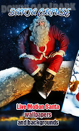 santa clause live wallpapers