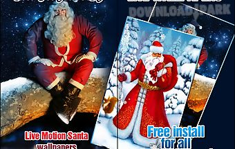 Santa clause live wallpapers
