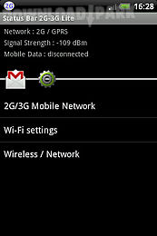 status bar 2g-3g