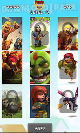 clash of clans heroes puzzle