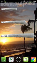 weed joint hd battery widget