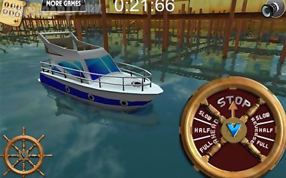 3d boat parking: ship simulator