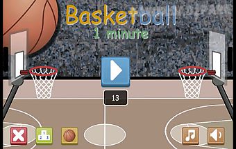 Basketball game 1 minute