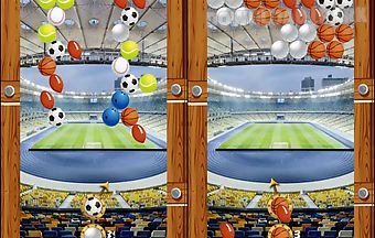 Classic sport bubble game