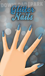 pretty glitter nails free