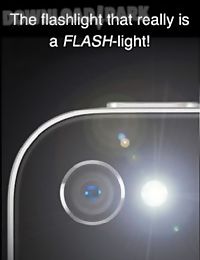 flash light+camera+clock