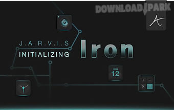 Iron atom theme