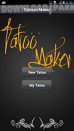 tattoos maker - photo editor
