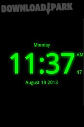 digital clock live wallpaper-7