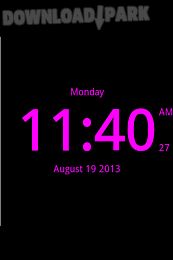 digital clock live wallpaper-7