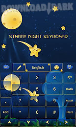 go keyboard starry night theme