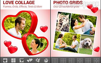 Love collage - photo editor