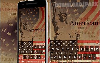 American emoji kika keyboard