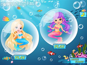 baby care - mermaid games